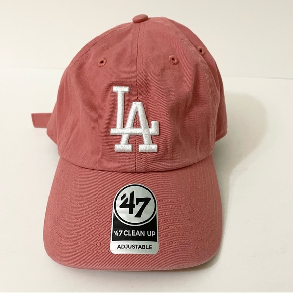 Los Angeles Dodgers 47 Brand Clean Up Strapback Hat - Picture 14 of 16